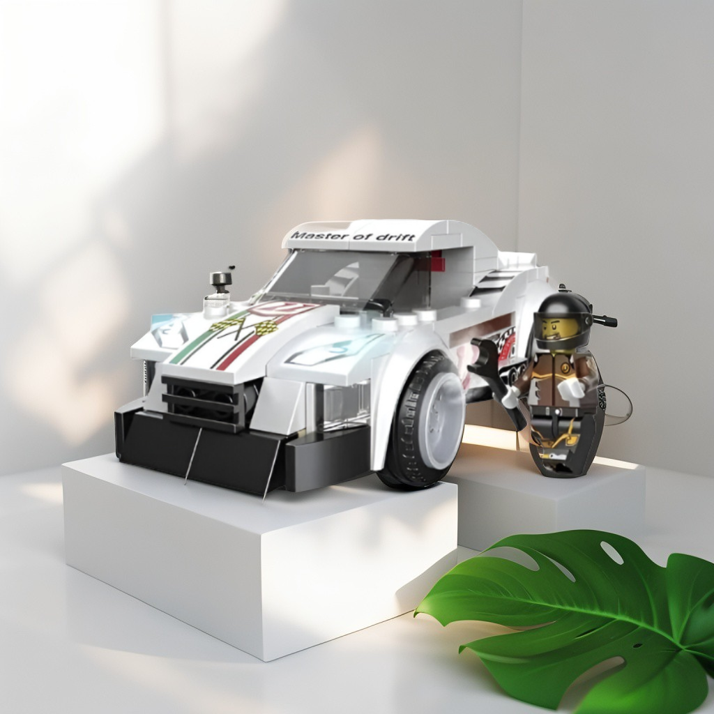 Architect Multificence Building Blocks Set – DIY Educational Toys for Kids & Teens 181+PCS | Cars, Planes, Trucks & Creativity Bricks White Stripped TV5576.