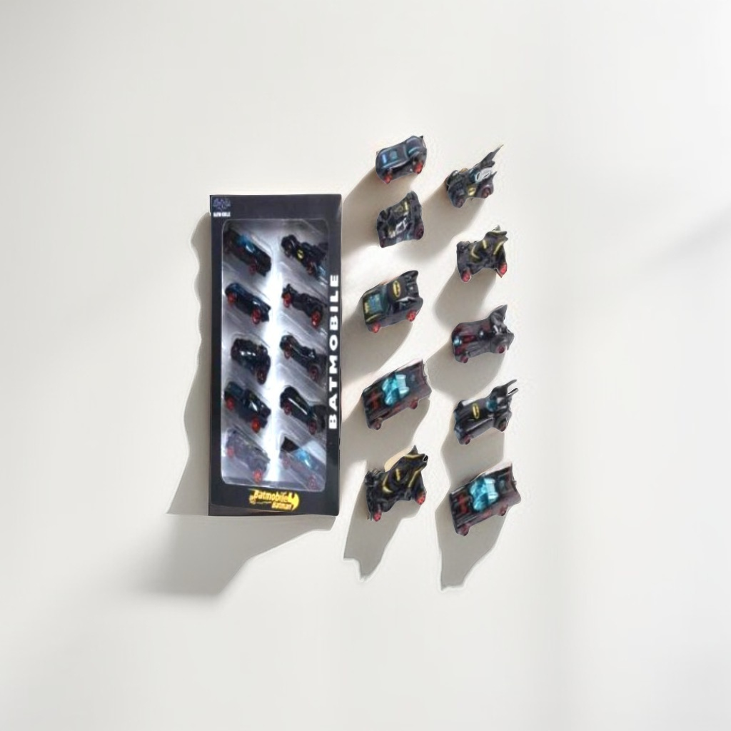 Batman Cars Set of 10 – Diecast Superhero Toy Vehicles for Kids | Collector’s Edition Batman Car Pack TV5812.
