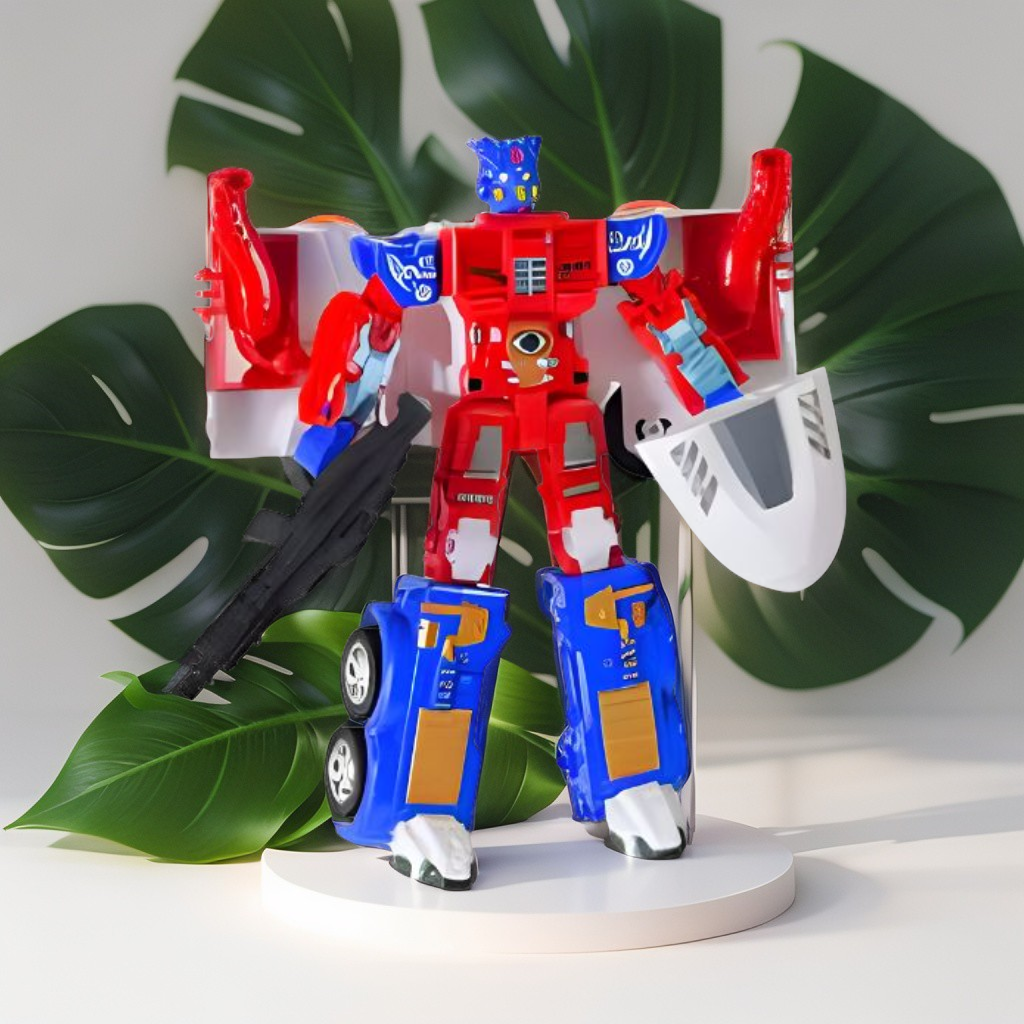 AutoShift X – Transforming Robot to Car Toy | 2-in-1 Automatic Conversion Vehicle for Kids LMI15059.