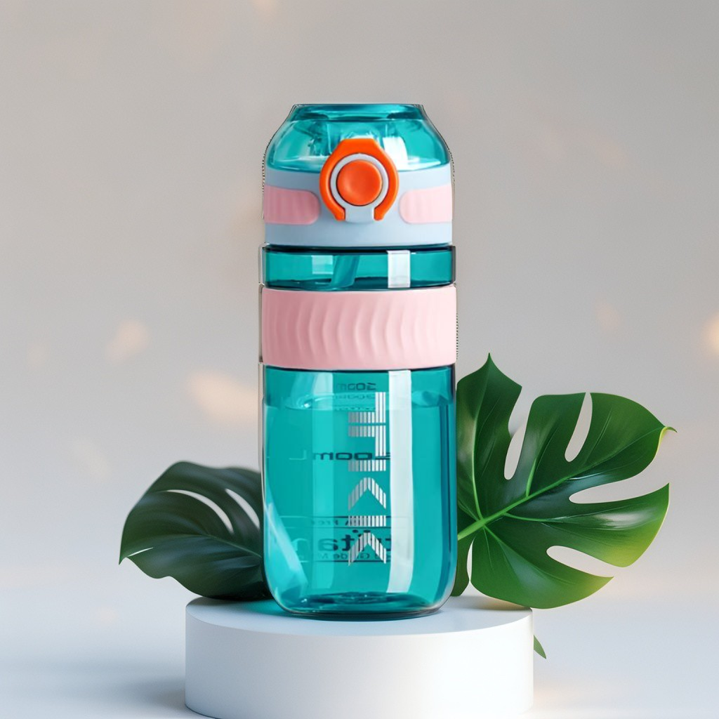 Green - ThirstX – Leak-Proof, Pop-Open Lid – Reusable Water Bottle for School & Travel NOV3303.