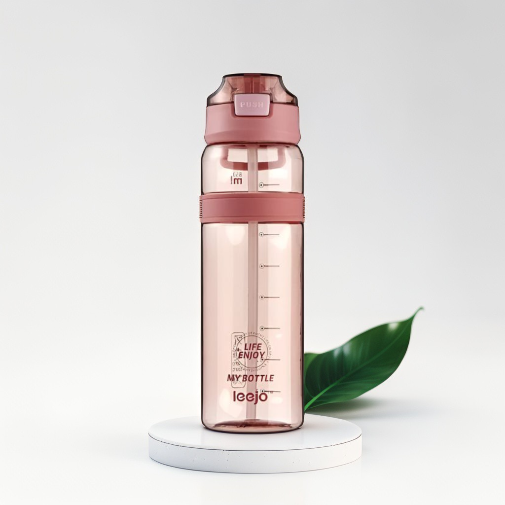 QuickSip – Leakproof Water Bottle with Straw – Stylish & Durable Design NOV1664.