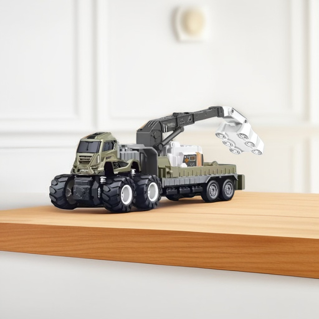 Xtreme Friction – Alloy Inertial Vehicle with Dynamic Flood Lighting for Kids NX12729.