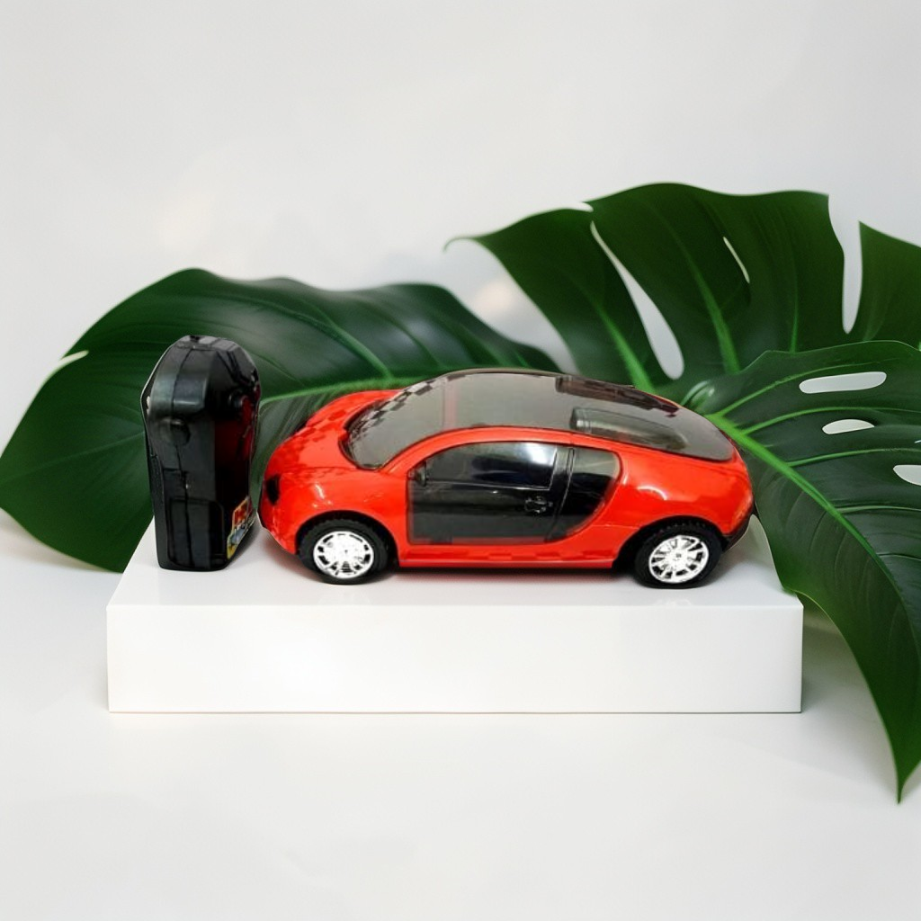 Red Rocket Racer 3D Light Fantasy Car | Wireless Remote Control Toy Car for Kids | Fast & Fun Racing Action