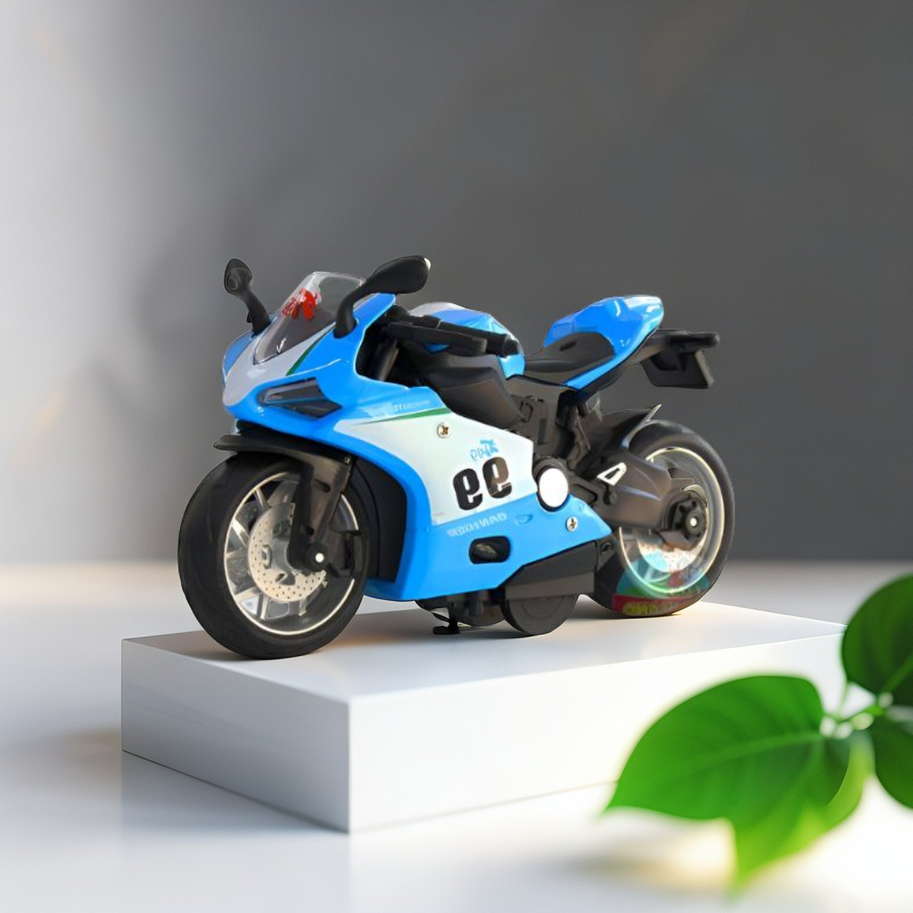 Blue - R1 Sport Diecast Metal Bike Model - Collectible 1:12 Scale Motorcycle | MD-N-24.