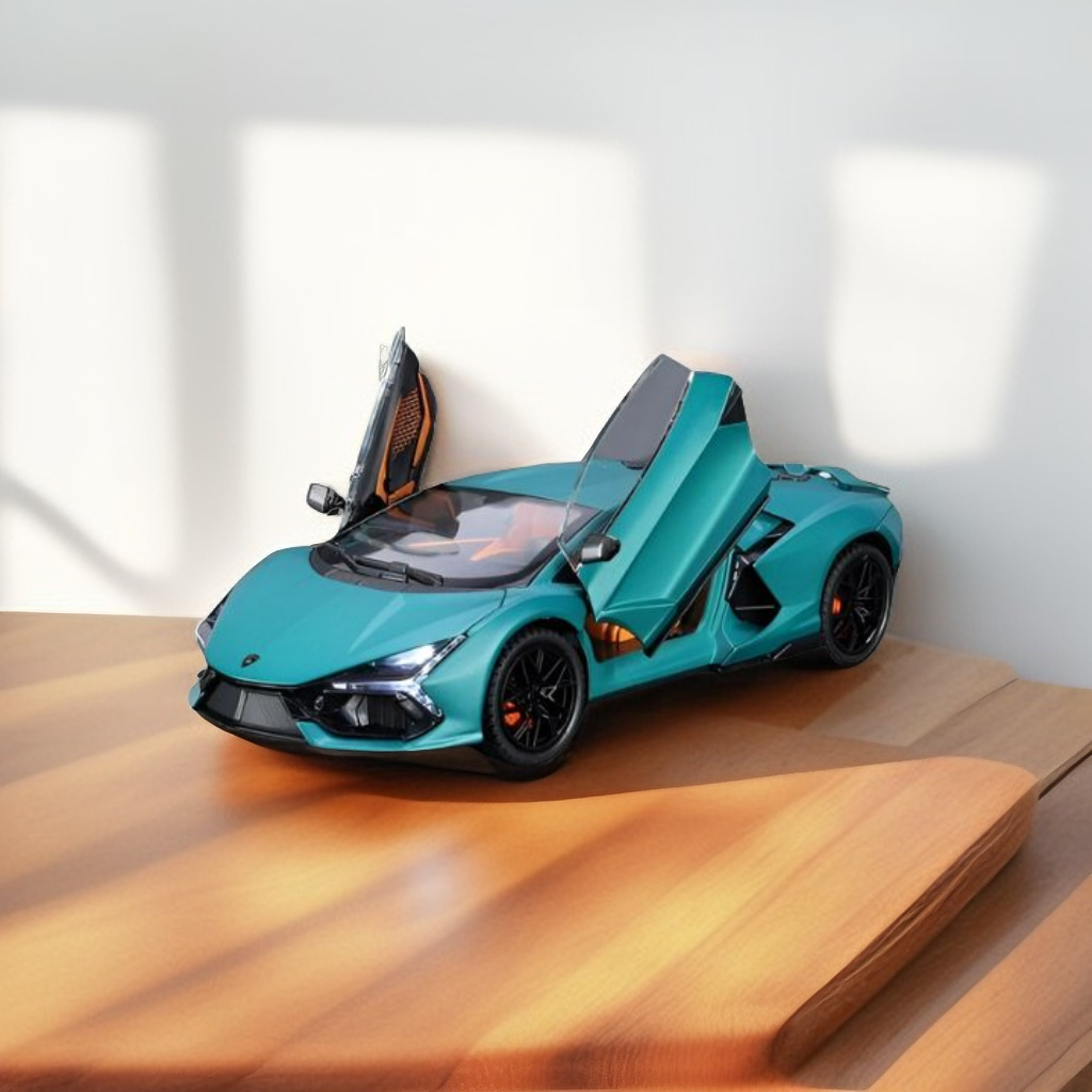 Emerald Green - Lamborghini Aventador Diecast Car – Premium Metal Model Toy for Car Lovers & Collectors Scale 1:24 LMI15038.