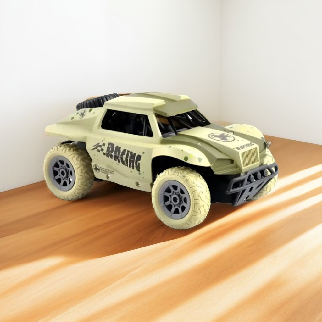 RallyRider X1 1:20 Scale Remote Control Mini Jeep – 4WD Mud Slinger Rock Crawler Truck Toy for kids.