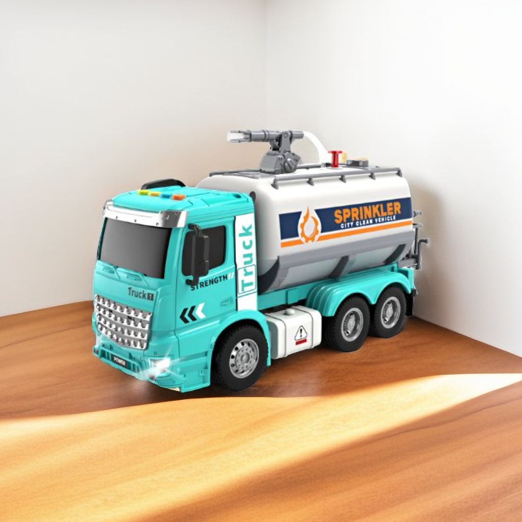 Water Tanker Carrier – Durable, Push & Go Vehicle Toy for Boys & Girls LMI15049.