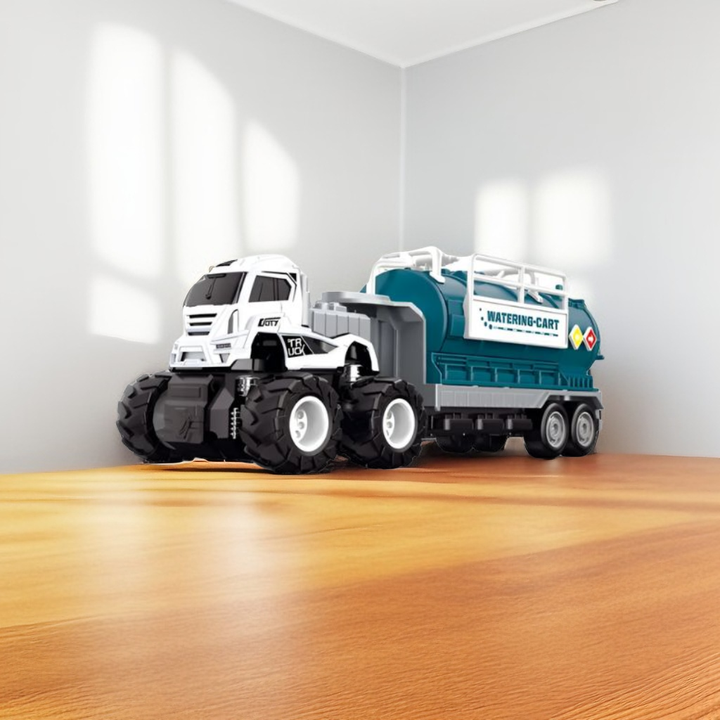 Oil Tanker Truck Toy - Realistic Model for Collectors & Kids LMI13221.