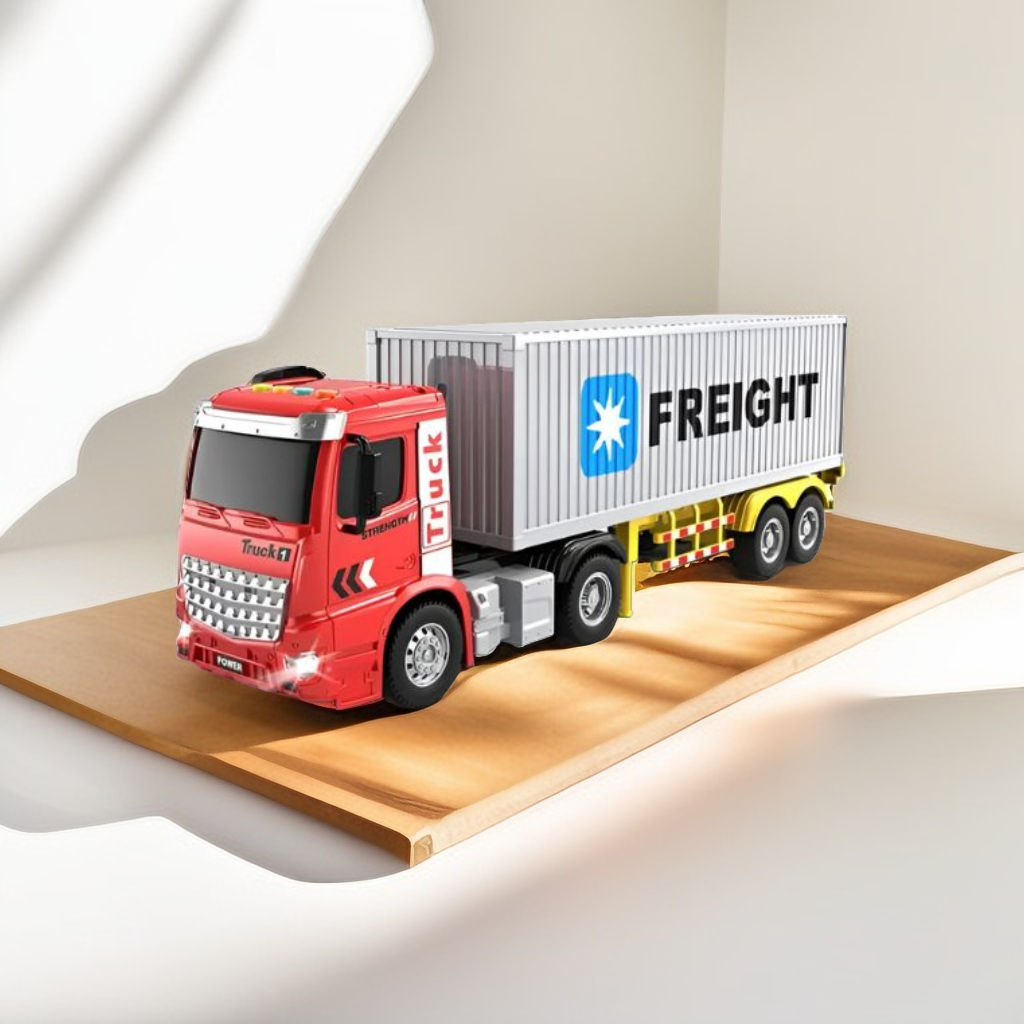 Lori Semi-Trailer Truck Toy – Heavy-Duty Container Transport Vehicle for Kids | Durable & Realistic Play Truck LMI15071.