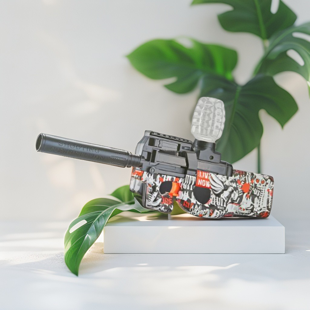 MINI P90 Cross Fire Toy Gun – Lightweight, Realistic Toy for Kids and Cosplay Battles.