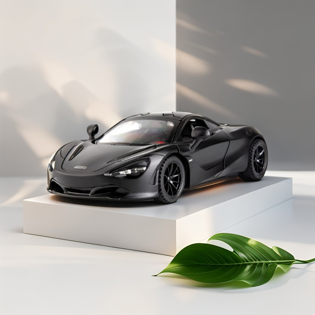 Black - McLaren 765LT Diecast Model Car – Premium Collectible for Car Enthusiasts Scale 1:32.