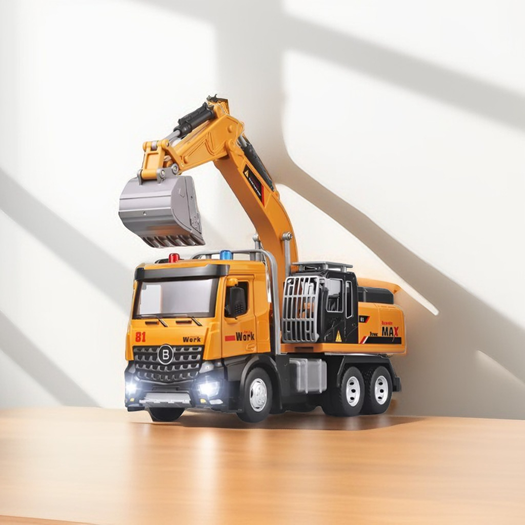 DiggerPro X1– Durable Excavator Playset for Active Learning LMI15066.