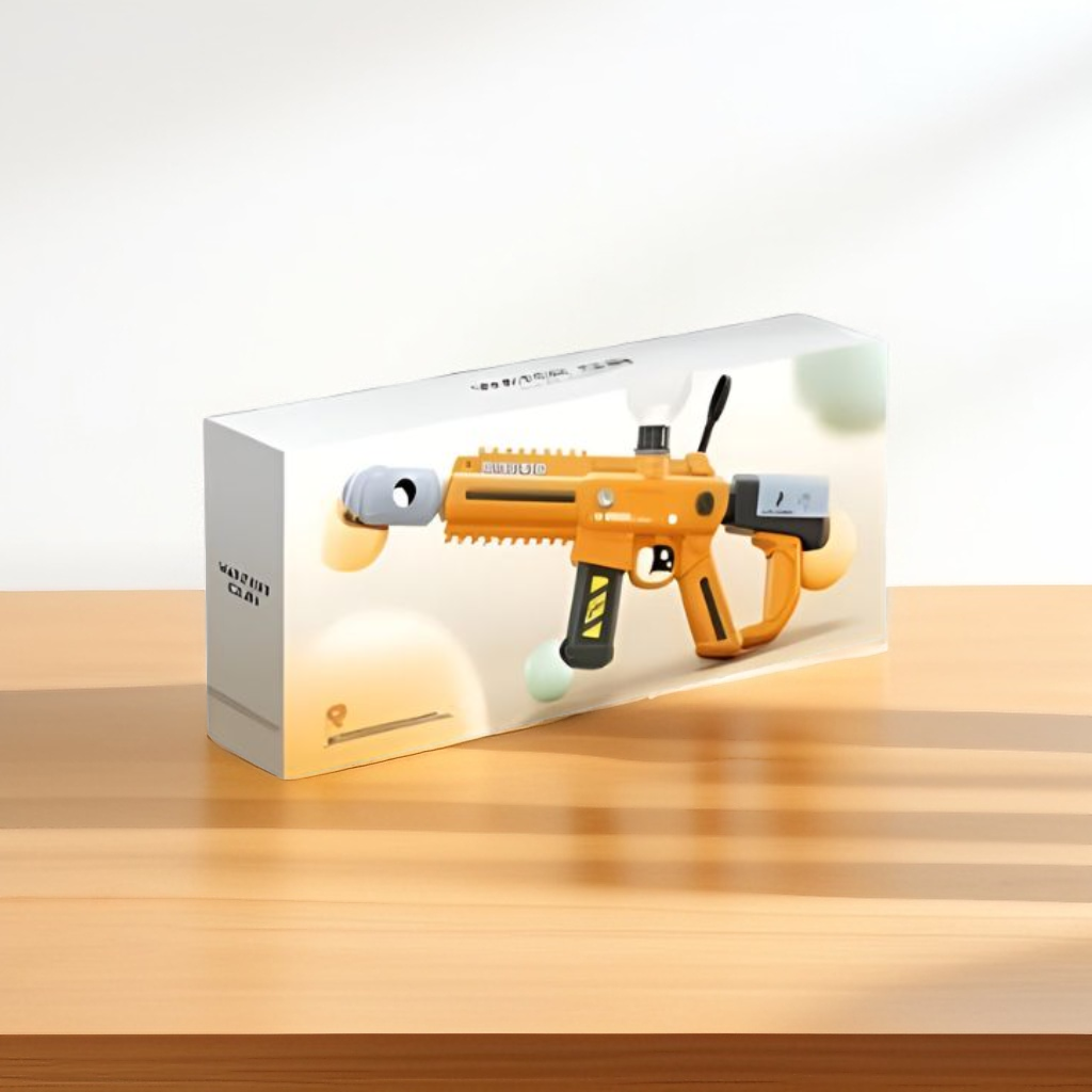 Orange - Super Soaker Electric Water Gun – Outdoor Summer Toy for Kids & Adults | High-Pressure Shooting Range, Big Plastic Blaster - MS14782.