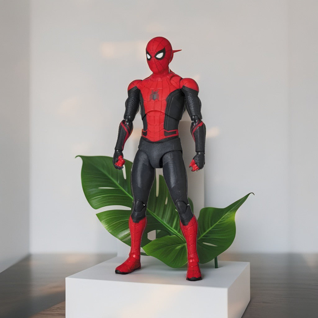 Spider-Man Avengers Endgame Upgraded Suit Action Figure - Red & Black Marvel Collectible Toy TV626