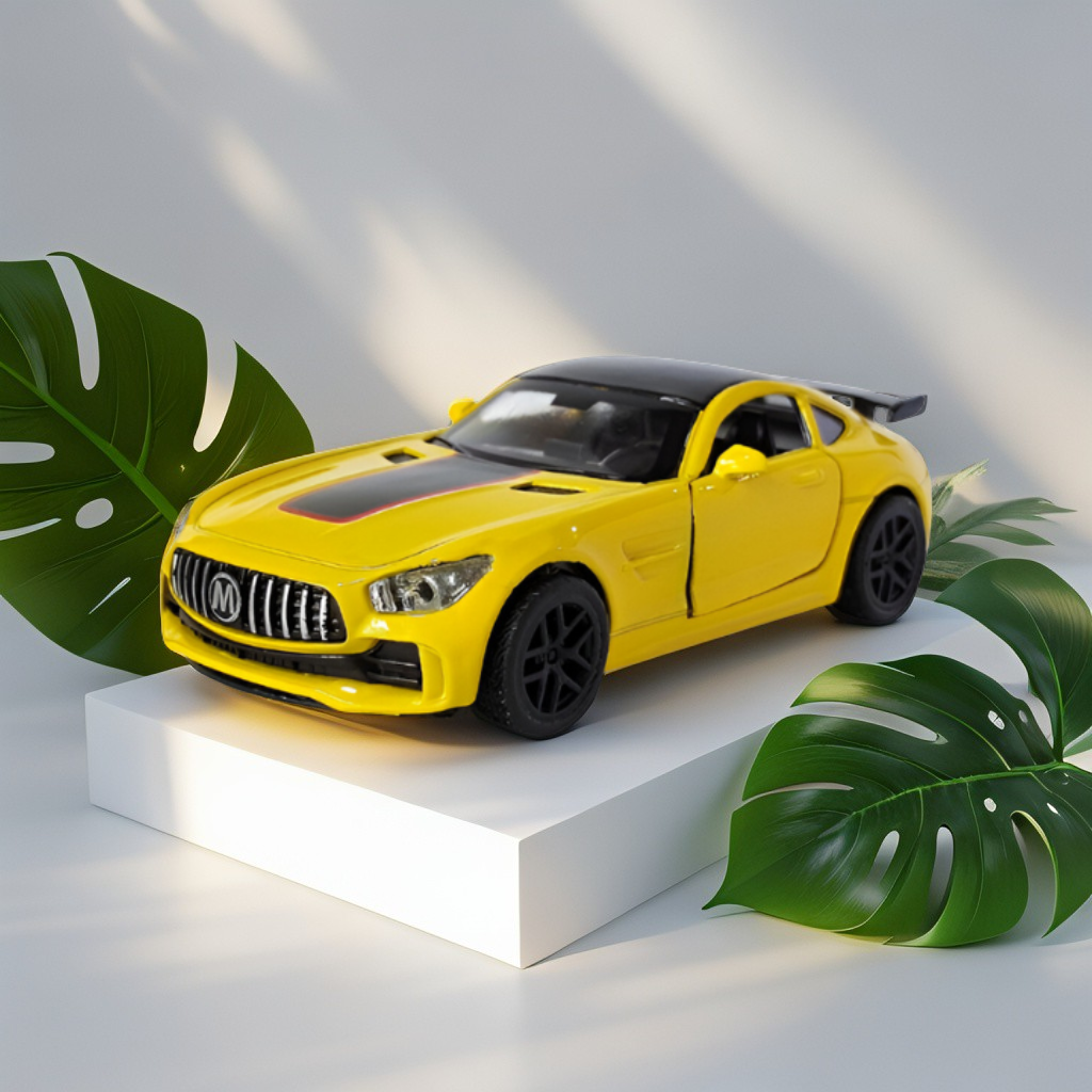 Mercedes Benz AMG GT Metal Diecast Car Model Car - Scale 1:32.