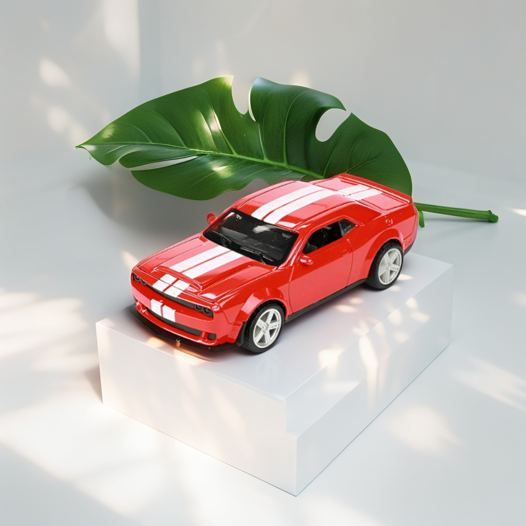 Dodge Challenger SRT Hellcat Die-Cast Model Car 1:32 Scale - Opening Doors, Hood & Trunk LMI15610