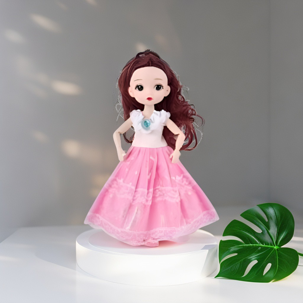 Binna Fashion Angel Doll (11-Inch) | Elegant Princess Dress & Wings | Collectible Gift Toy for Girls 3+ LMI14020