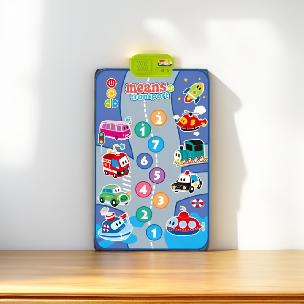 Interactive Musical Baby Toddler Mat | Transport Theme Electronic Piano Dance Play Pad 90x30 cm LMI15512