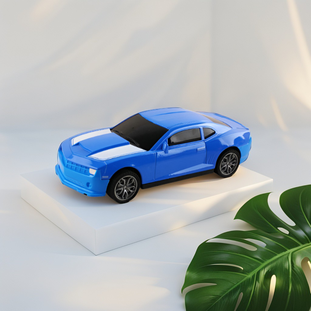 StreetBlaze Blue Diecast Car Toy – Realistic 1:24 Scale Sports Car Model for Kids & Adults LMI15810.