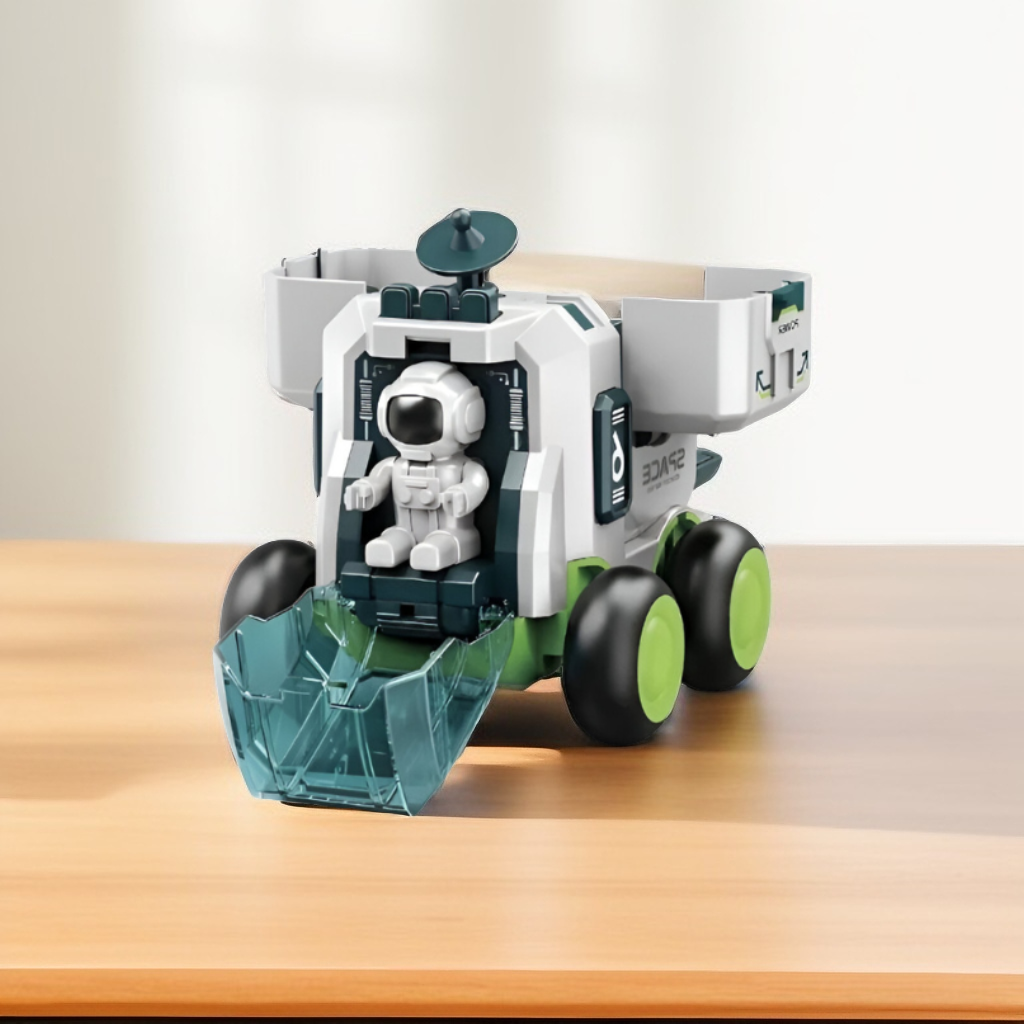 STEM Space Exploration Rover Building Kit | Astronaut Figure & Educational Construction Toy LMI12907