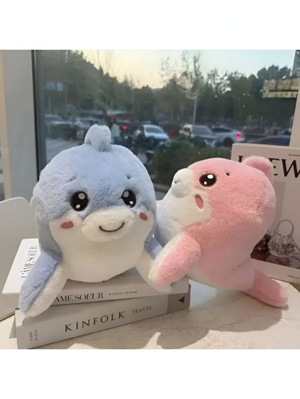 PINK Splashy Soft Cute Inch Plush Fish Toy for Kids Adorable Stuffed Animal MS14128