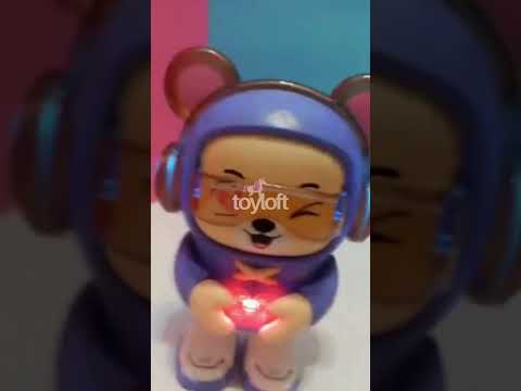 Green - Dancing Bear Musical Toy for Kids – Singing & Walking