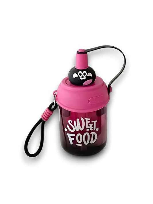 Cute Water Bottle with Strap for Kids | Leakproof Sipper Bottle for School, Girls & Boys NOVGBT-50720
