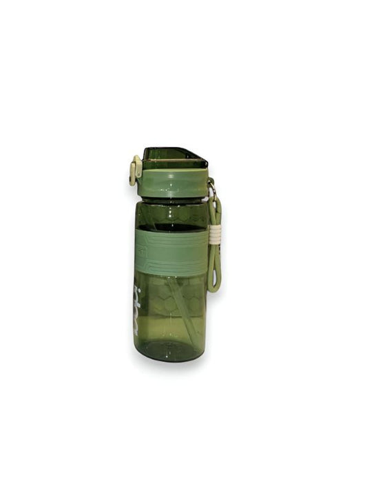 Insulated Water Bottle with Handle & Straw Lid | Leak-Proof Stainless Steel Sports Flask | BPA-Free Reusable Gym Bottle for Travel
