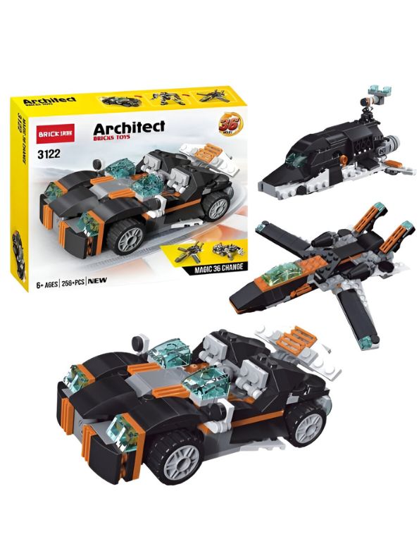 Shadow Racer Magic – 256+ PCS | 36-in-1 Ultimate Brick Master Set ...