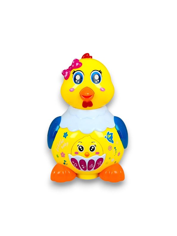 Blue - Funny Hen - Musical Toy with Bump and Go Action, Instrument ...
