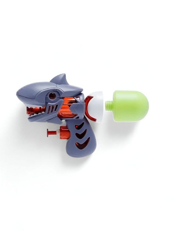 Grey - Cool Shark Water Gun for Kids - Fun & Safe Pool Toy