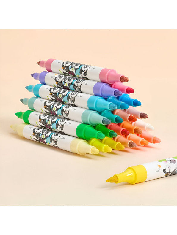 Acrylic Paint Markers for Kids | Panda Art Supplies & Craft Set NOVGBT-50764