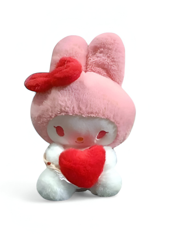 My Melody Plushie with Red Heart – Official Sanrio Stuffed Animal LMI11451