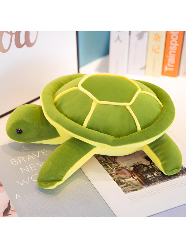 Cute Turtle Soft Toy - 8 Inch Stuffed Plush Animal for Kids LMI12233