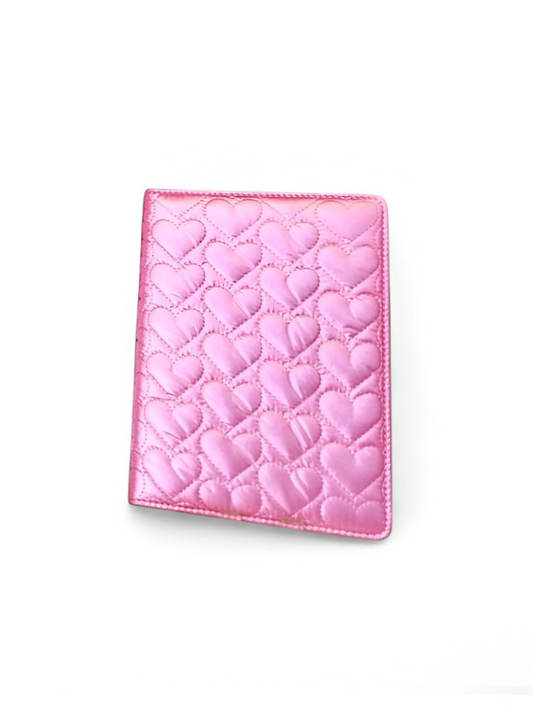 Pink - Quilted Heart Journal: Pink, Padded Hardcover Diary for Notes, Planning & Writing NOVGBT-50122