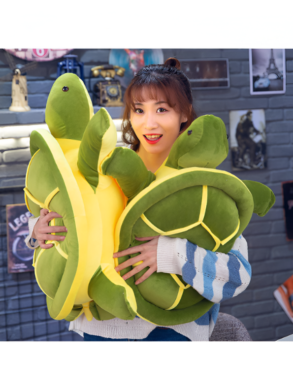 Cute Turtle Soft Toy - 8 Inch Stuffed Plush Animal for Kids LMI12233