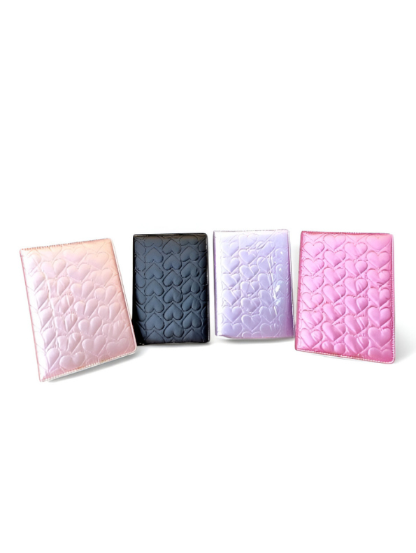 Quilted Heart Journal: Black Padded Hardcover Diary for Notes, Planning & Writing NOVGBT-50122