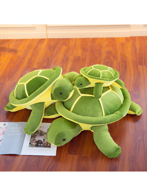 Cute Turtle Soft Toy - 8 Inch Stuffed Plush Animal for Kids LMI12233