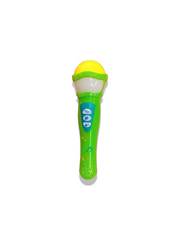 Green - Musical Microphone Toy for Kids - Singing Mic with Lights & Sounds (Copy)