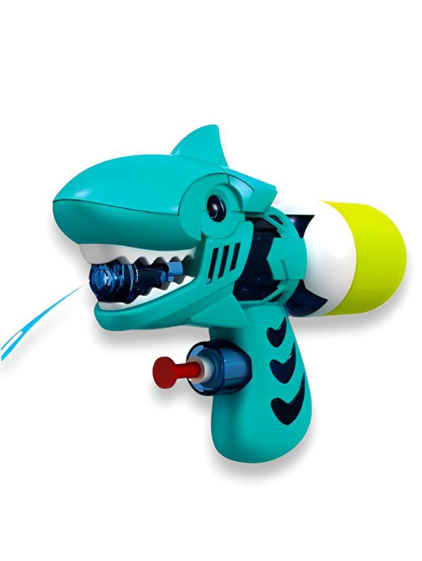 Green - Cool Shark Water Gun for Kids - Fun & Safe Pool Toy