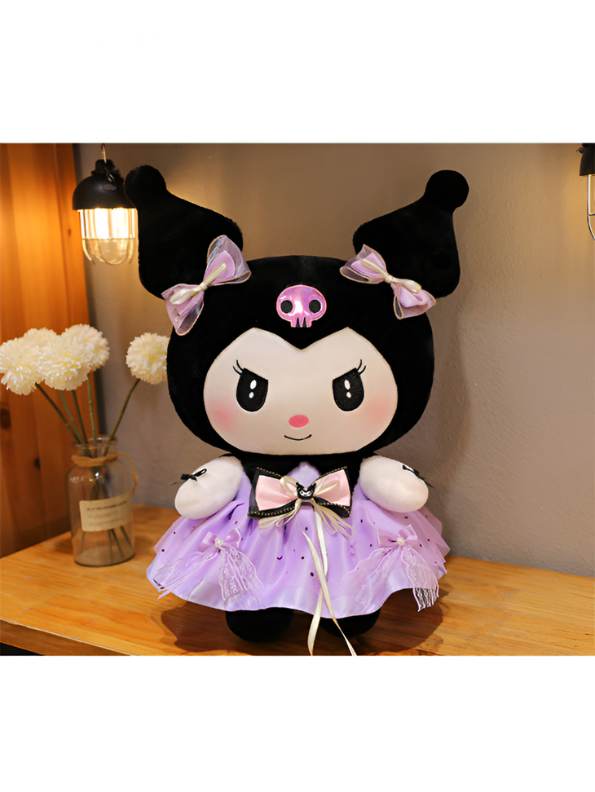 Kawaii Kuromi Plush Doll | Soft & Cuddly Sanrio Collectible LMI15437