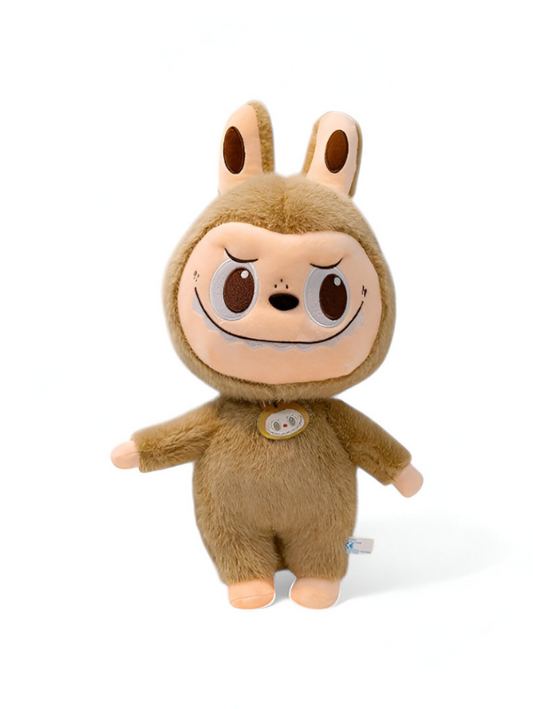 Brown - Labubu Plush Toy | POP MART The Monsters Series Stuffed Animal LMI15568