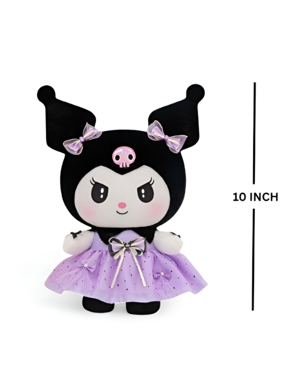 Kawaii Kuromi Plush Doll | Soft & Cuddly Sanrio Collectible LMI15437