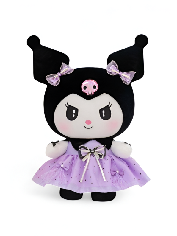 Kawaii Kuromi Plush Doll | Soft & Cuddly Sanrio Collectible LMI15437