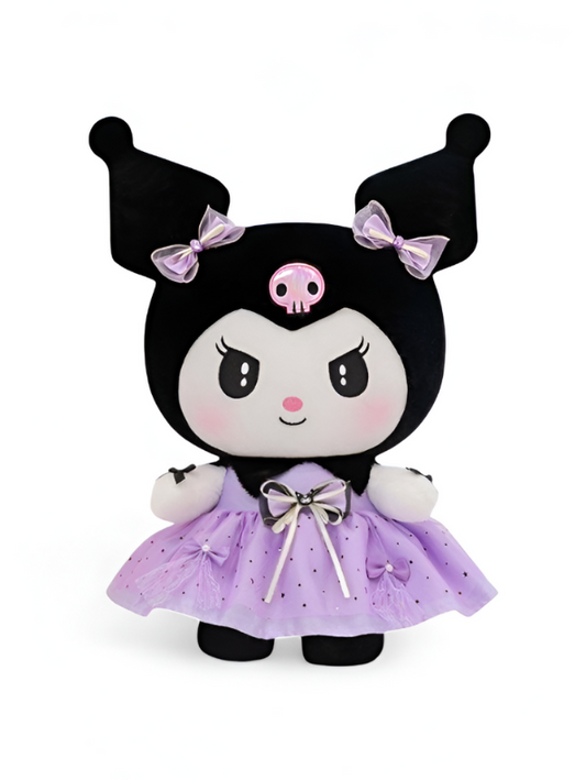 Kawaii Kuromi Plush Doll | Soft & Cuddly Sanrio Collectible LMI15437