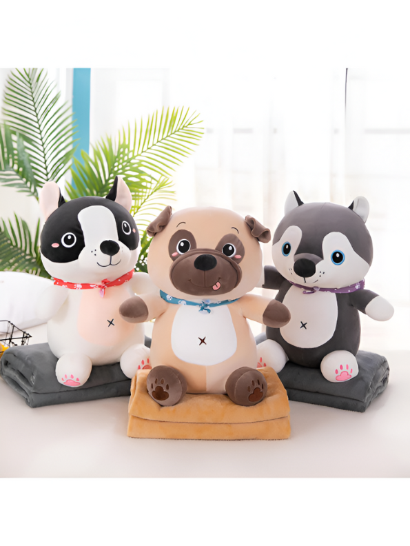 Soft & Cuddly Brown Panda Plush Toy with Scarf - Perfect Gift for Kids! LMI14140