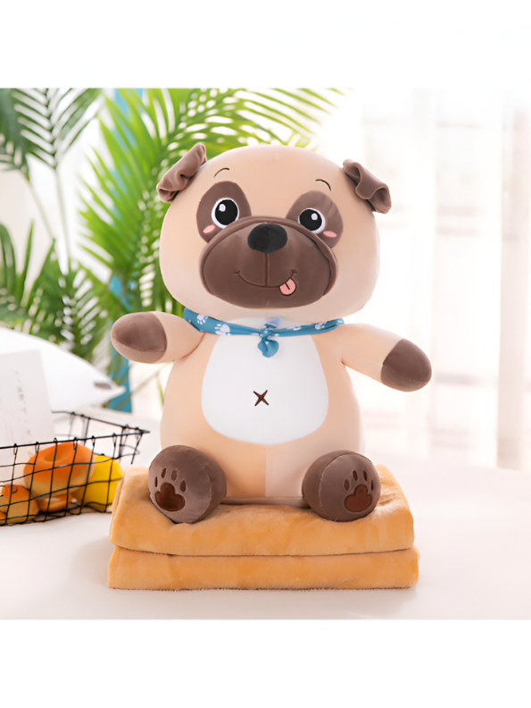 Soft & Cuddly Brown Panda Plush Toy with Scarf - Perfect Gift for Kids! LMI14140