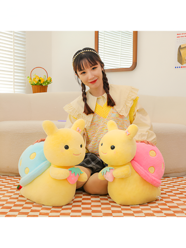 Cute Sylvanian Families Snail Baby with Strawberry Soft Toy For kids LMI14161