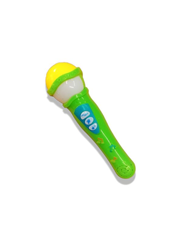 Green - Musical Microphone Toy for Kids - Singing Mic with Lights & Sounds (Copy)
