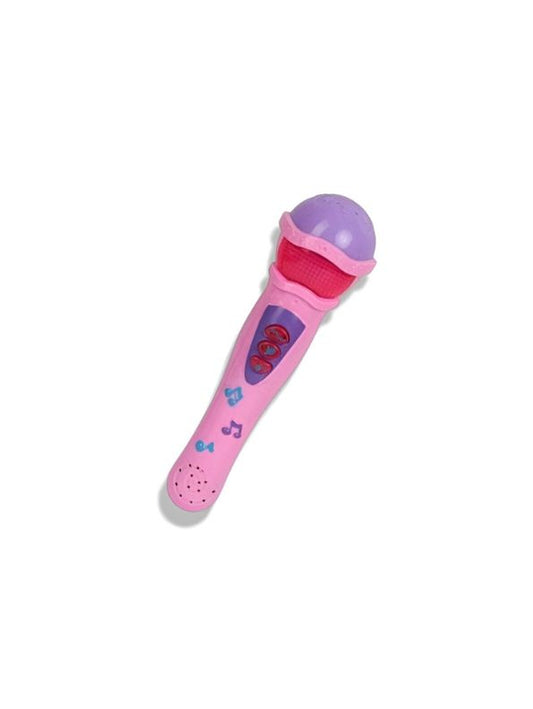Pink - Musical Microphone Toy for Kids - Singing Mic with Lights & Sounds